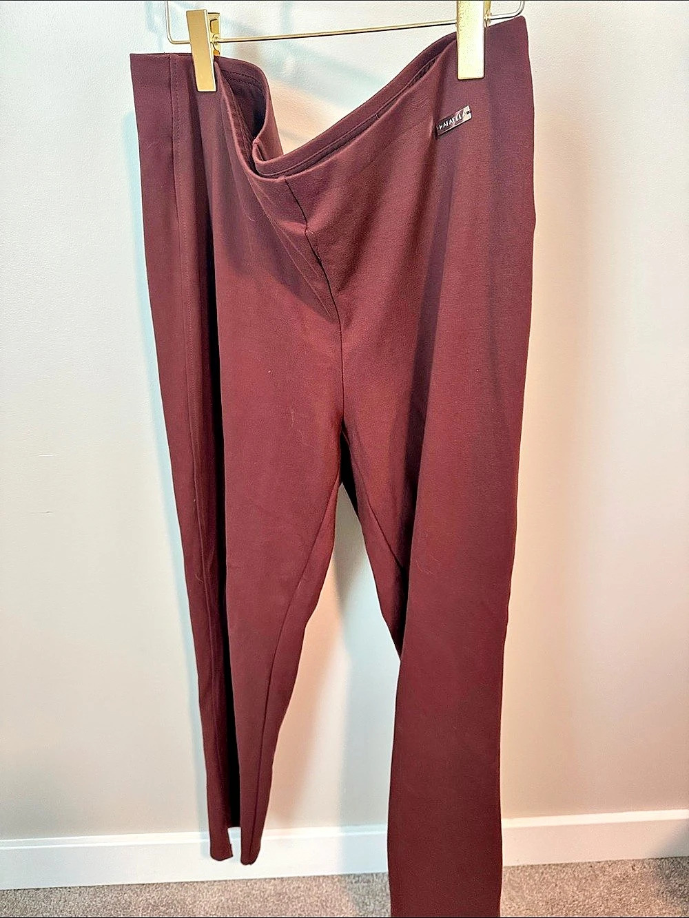 Rafaella Comfort Burgundy 1X Leggings